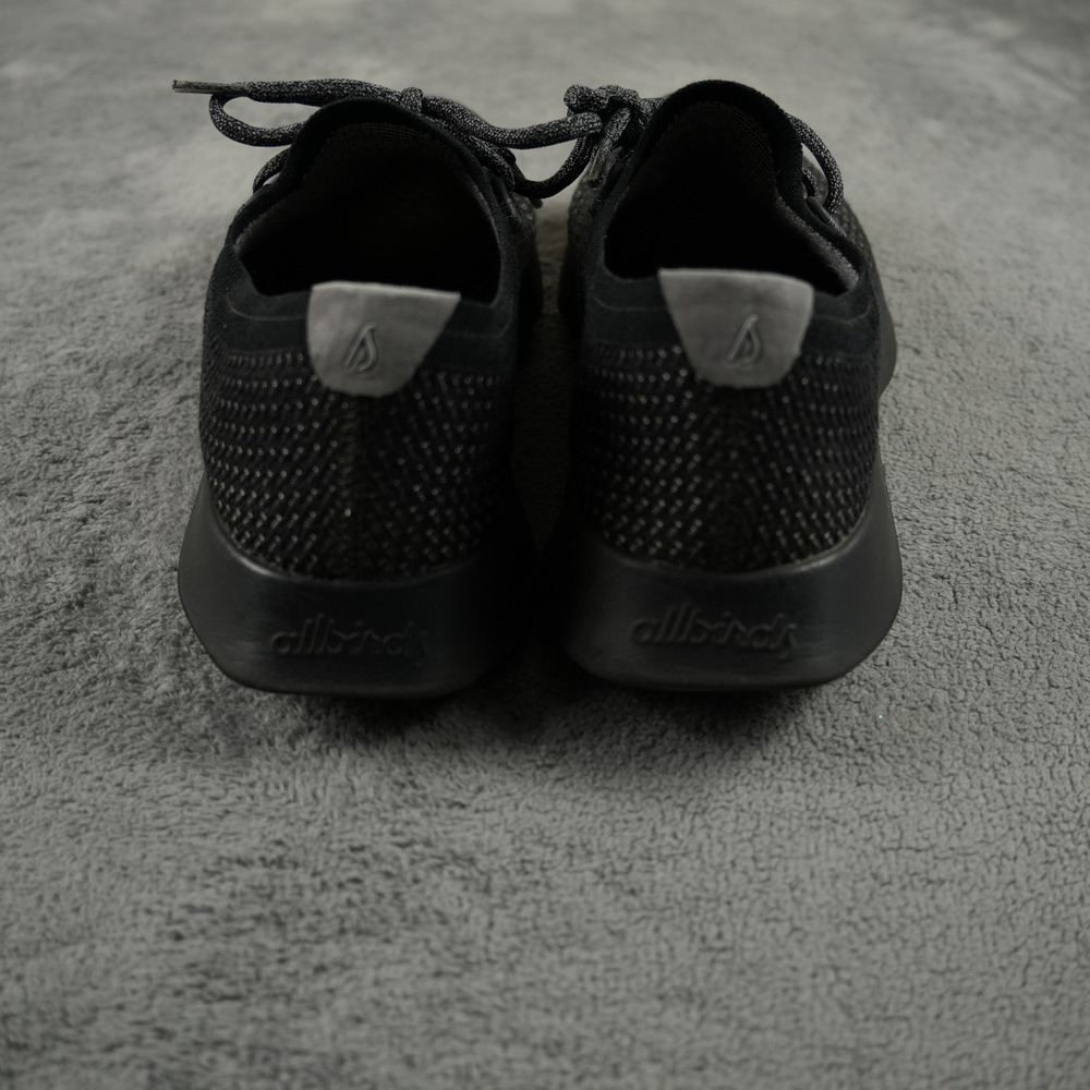 Allbirds Wool Runners Womens 10 Black Charcoal Sustainable Running Shoes - Picture 6 of 9